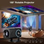 projetor 4k hd pro a'gold até 130" pgt-hy350 (mp)