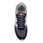 tênis casual masculino n°39 new balance 370v1 preto (mp)