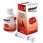 suplemento alimentar hemoli care multivitamínicos labocare para cães e gatos 60ml (mp)