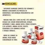 suplemento alimentar hemoli care multivitamínicos labocare para cães e gatos 60ml (mp)