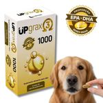 suplemento alimentar vitamínico upgrax-3 1000 labocare para cães e gatos 30 cápsulas (mp)