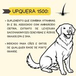 suplemento alimentar vitamínico upquera 1500 labocare para cães e gatos 30 cápsulas (mp)