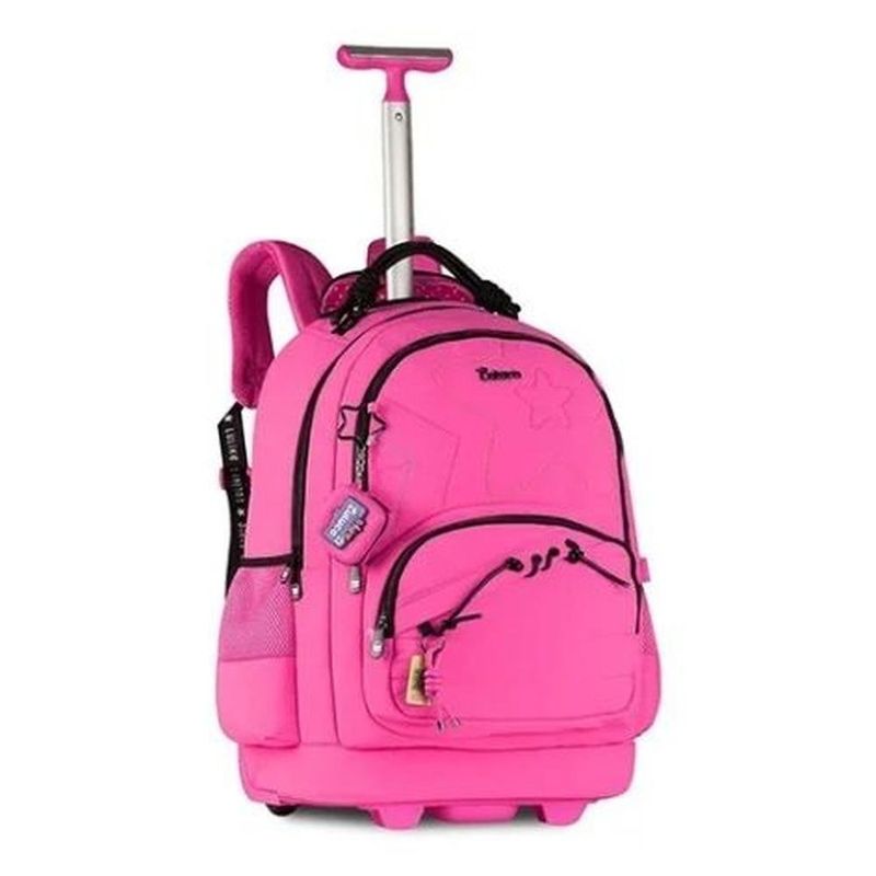 mochila de rodinhas luluca 48cm lu27029 (mp)