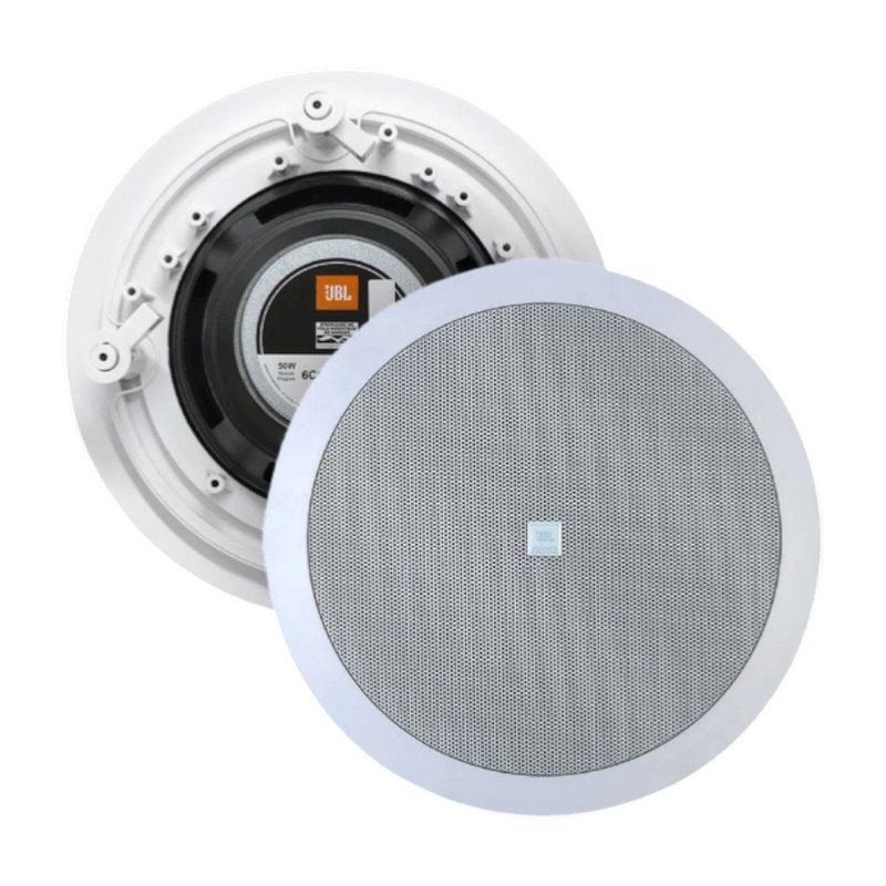 arandela redonda jbl 2 peças 50w rms 107 dbspl 6co2r (mp)