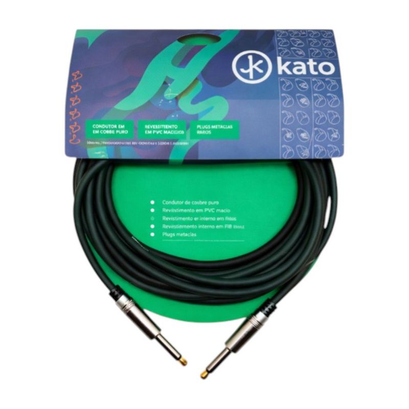 cabo de guitarra kato platinum p10/p10 7m (mp)