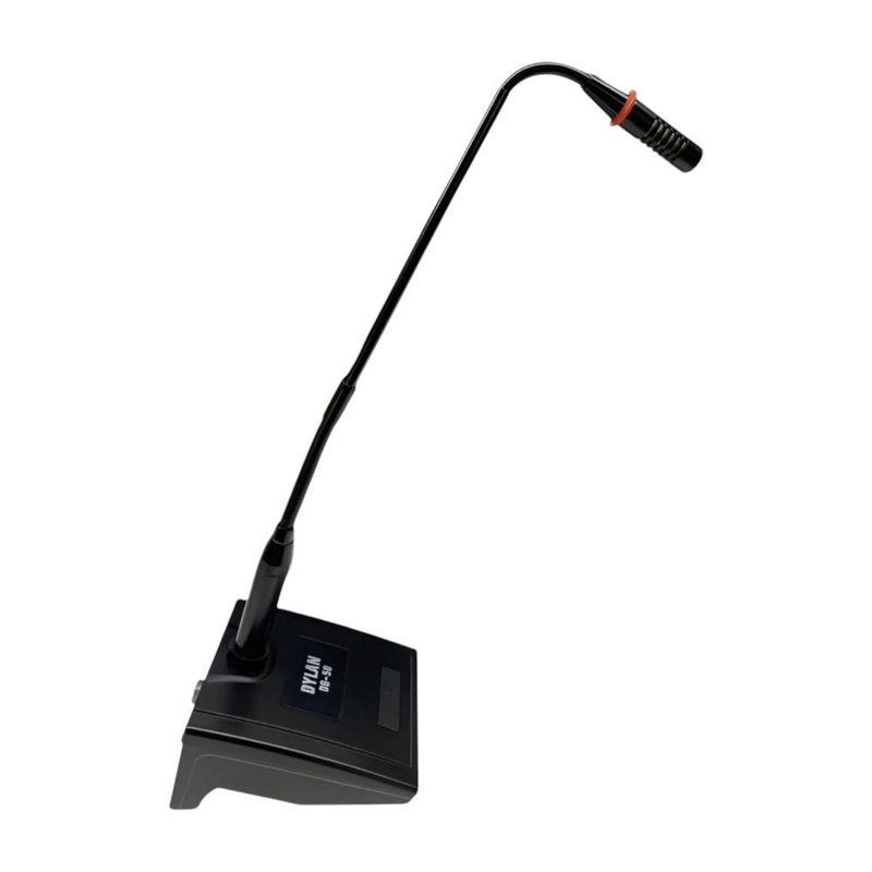 microfone de mesa dylan púlpito profissional dg-50 (mp)