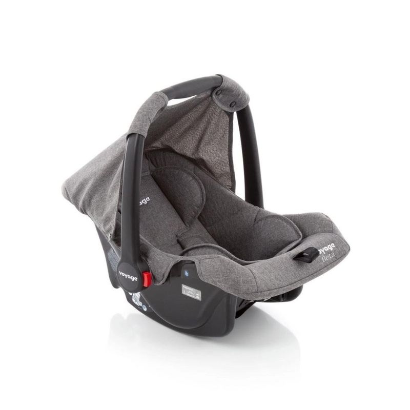 bebê conforto voyage beta 0-13kg cinza mescla (mp)