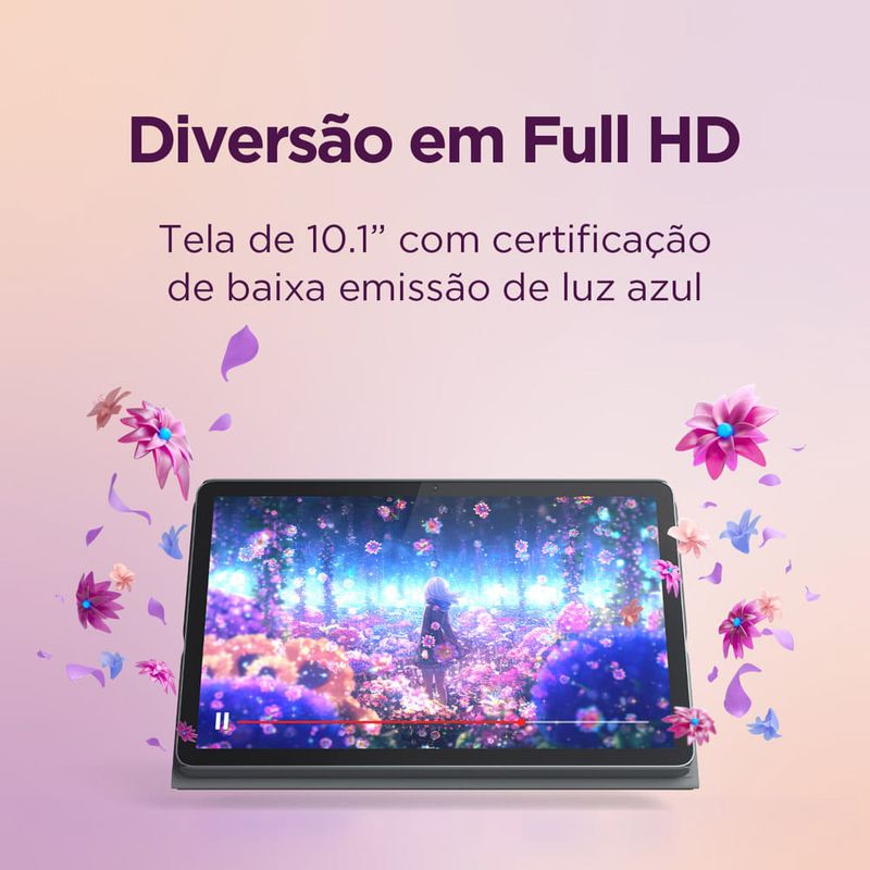 tablet lenovo tab octa-core 4gb ram 64gb cinza zaeh0151br