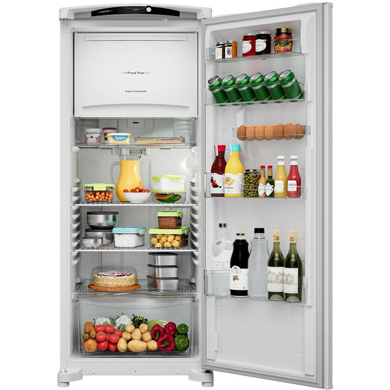 geladeira consul frost free 300 litros branca crb36mbana