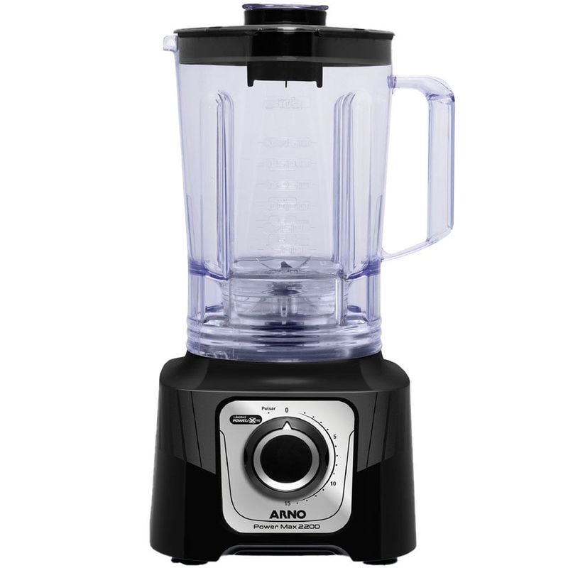 liquidificador arno power max 2200w preto ln66