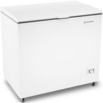 freezer horizontal metalfrio inverter 293l dupla ação bivolt branco da302ift01