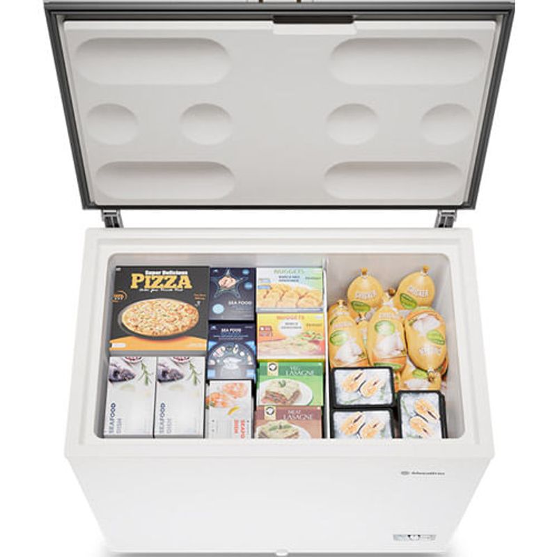 freezer horizontal metalfrio inverter 293l dupla ação bivolt branco da302ift01