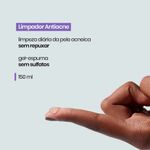 limpador facial antiacne 300ml sallve