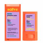 protetor solar facial em bastão antimanchas fps90 cor 3 sallve