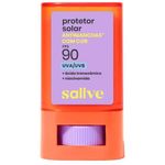 protetor solar facial em bastão antimanchas fps90 cor 3 sallve