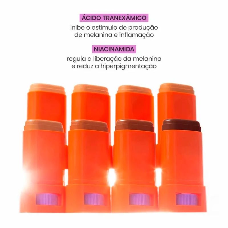 protetor solar facial em bastão antimanchas fps90 cor 3 sallve