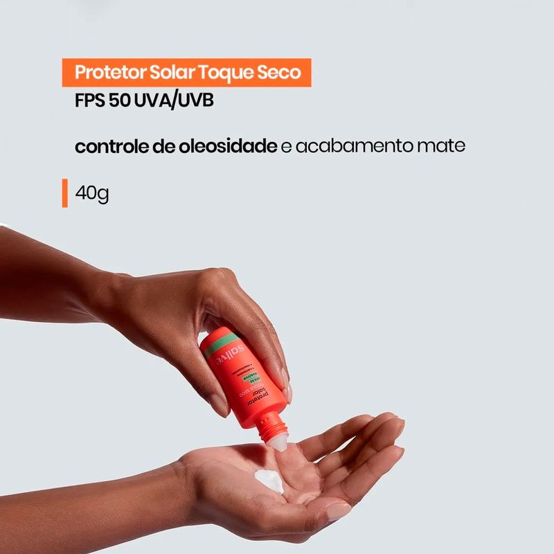 protetor solar toque seco fps50 40g sallve