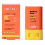 protetor solar facial em bastão fps60 15g sallve