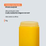 protetor solar facial em bastão fps60 15g sallve