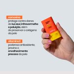 protetor solar facial em bastão fps60 15g sallve