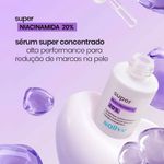 sérum facial super niancinamida 20% 30ml sallve