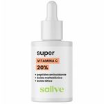 sérum facial super vitamina c 20% 30ml sallve