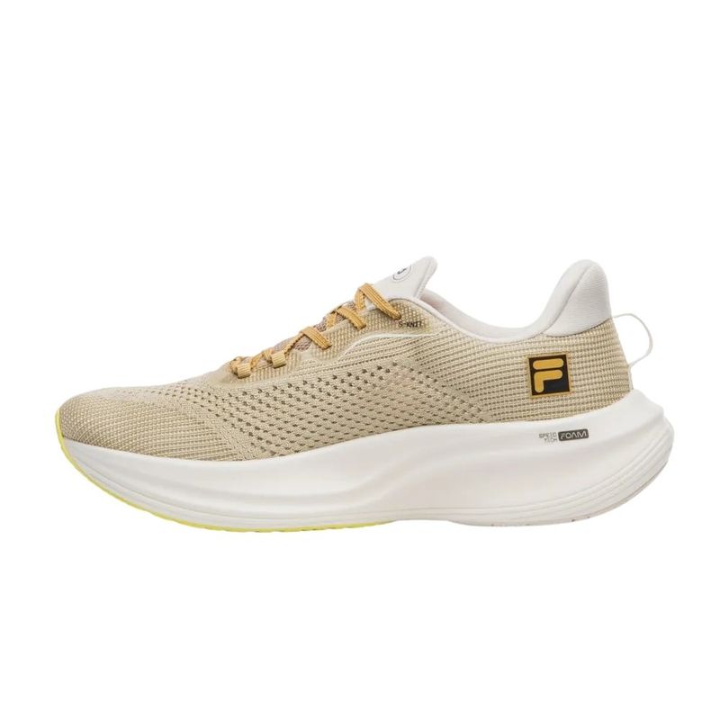 Tênis Corrida Feminino n°39 Fila Speedzone Dourado