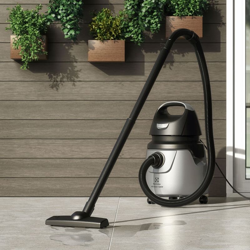 aspirador pó e água electrolux 1400w 18l smart com função sopro cinza a10n1 127v
