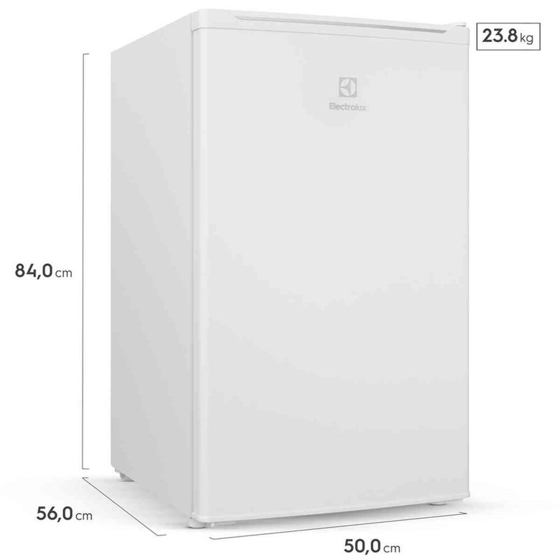 frigobar electrolux 122 litros efficient controle de temperatura 127v branco em120
