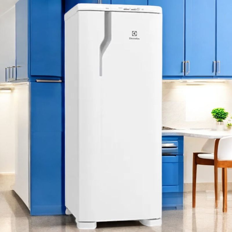 geladeira electrolux degelo cycle defrost 1 porta 240 litros branca re31