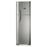 geladeira electrolux frost free 371 litros turbo congelamento duplex 127v inox dfx41