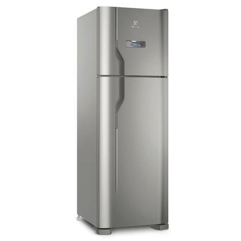 geladeira electrolux frost free 371 litros turbo congelamento duplex 127v inox dfx41