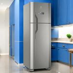 geladeira electrolux frost free 371 litros turbo congelamento duplex 127v inox dfx41