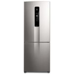 geladeira electrolux frost free inverse 490l ib7s inox