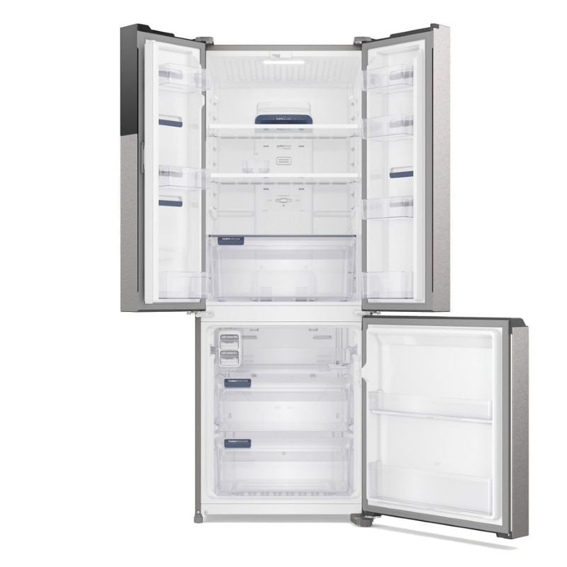 geladeira electrolux frost free inverter 480l 127v efficient autosense 3 portas inox im7s