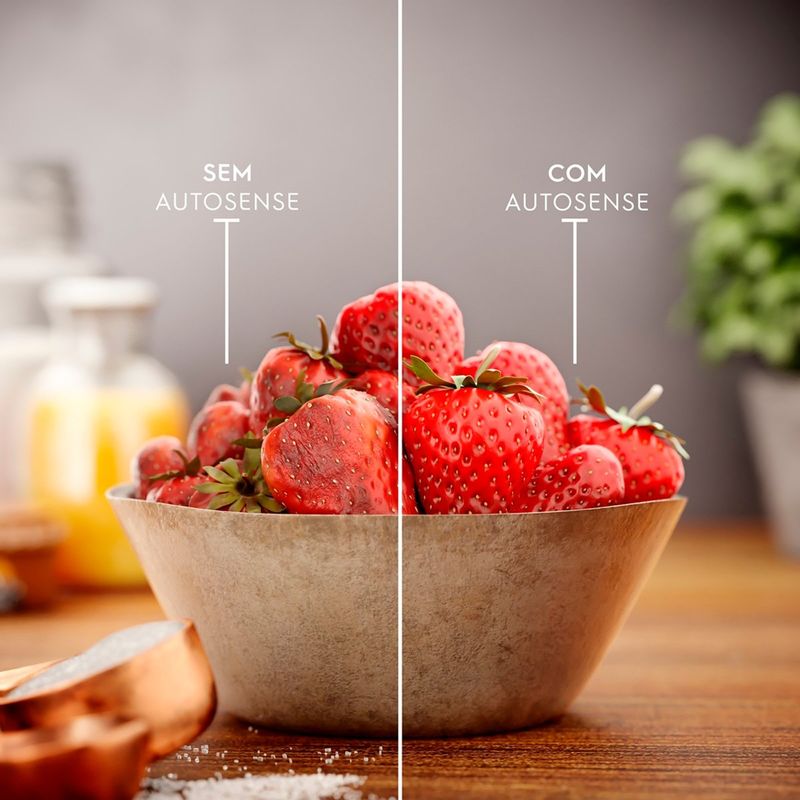 geladeira electrolux frost free french door inverter 590l autosense 127v inox im8s