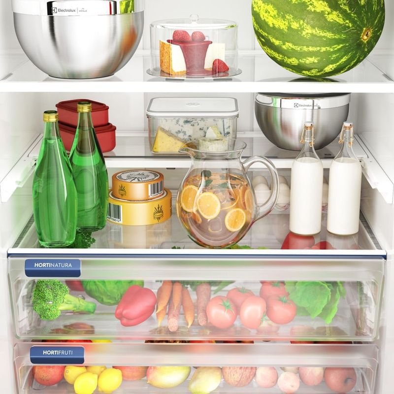 geladeira electrolux multidoor inverter 540l dispenser água e gelo inox look im8is