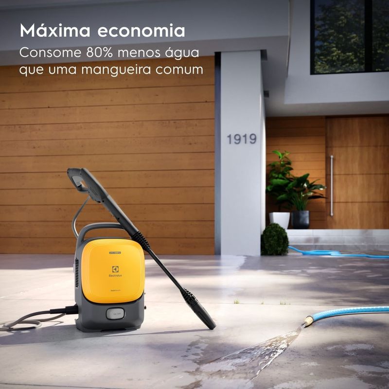 lavadora de alta pressão electrolux 1650psi 1400w easywash qws1650