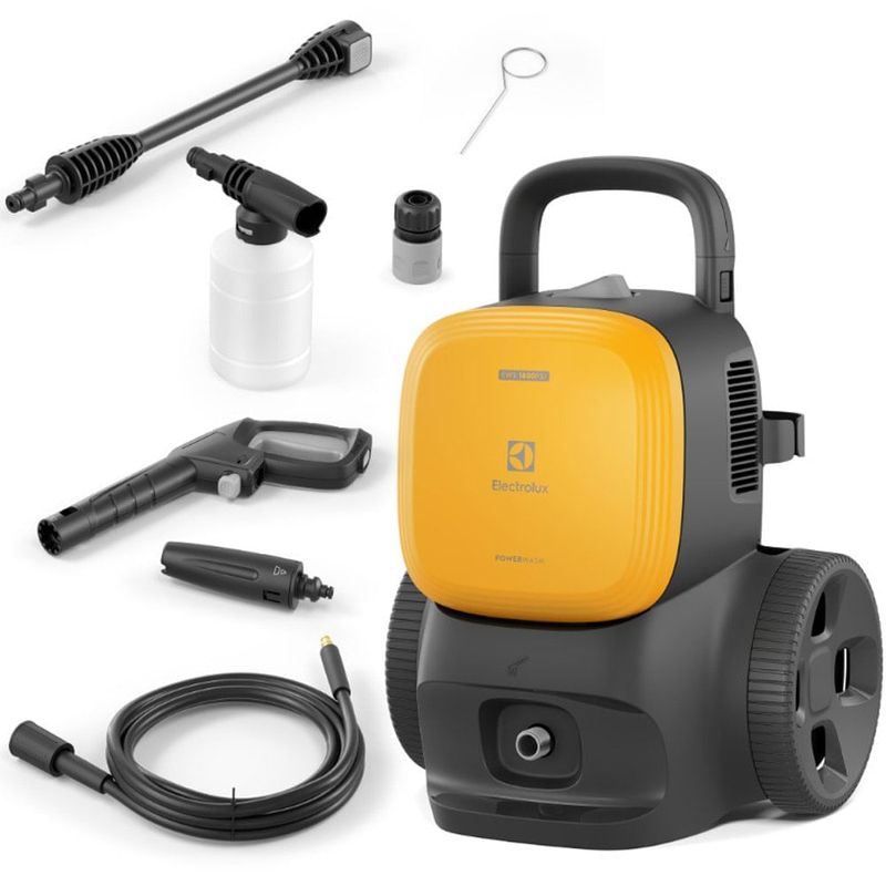 lavadora de alta pressão electrolux 1800psi 1400w powerwash ews1800