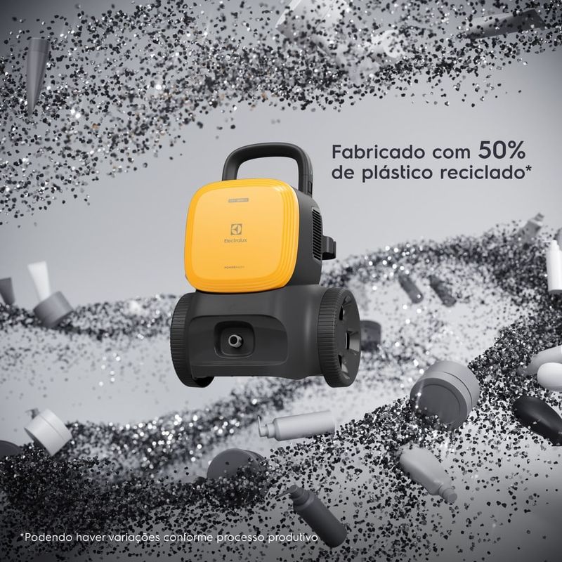 lavadora de alta pressão electrolux 1800psi 1400w powerwash ews1800
