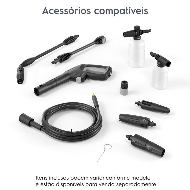 lavadora de alta pressão electrolux 2200psi 1800w ultrawash uws2200