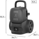 lavadora de alta pressão electrolux 2200psi 1800w ultrawash uws2200