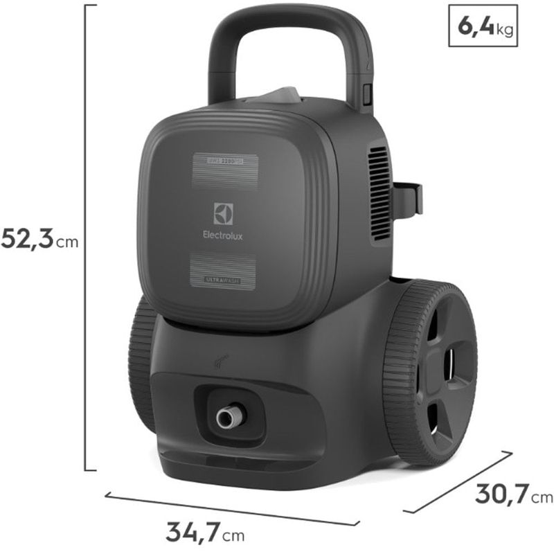 lavadora de alta pressão electrolux 2200psi 1800w ultrawash uws2200