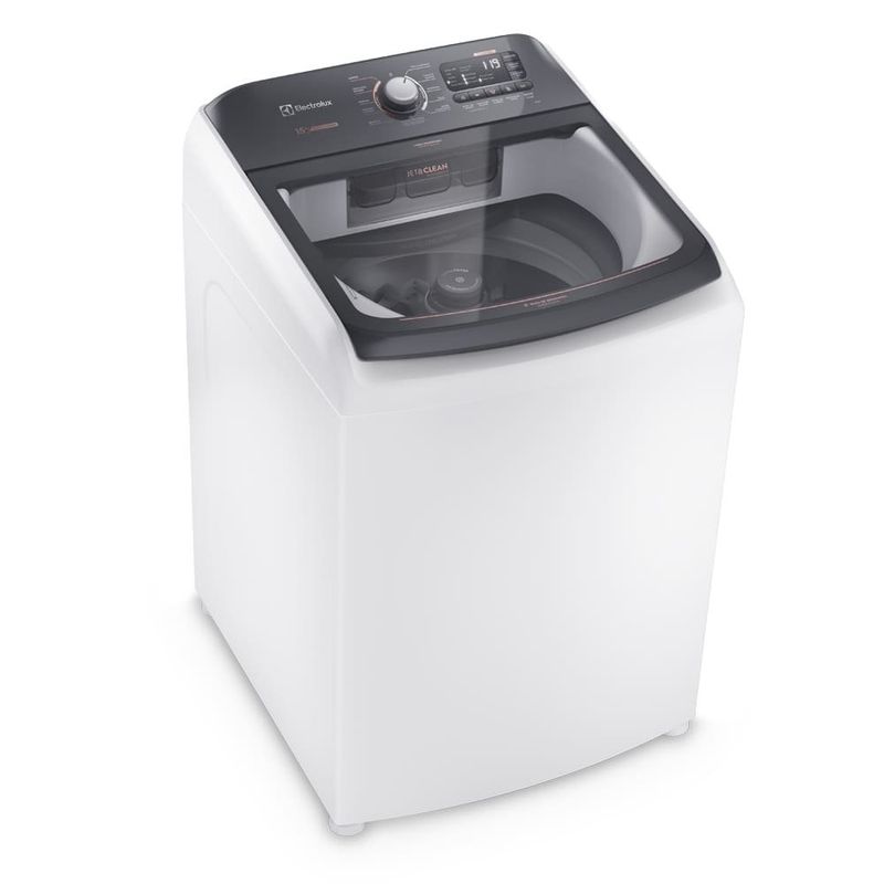 máquina de lavar electrolux 15kg premium care jet&clean 127v branco lec15