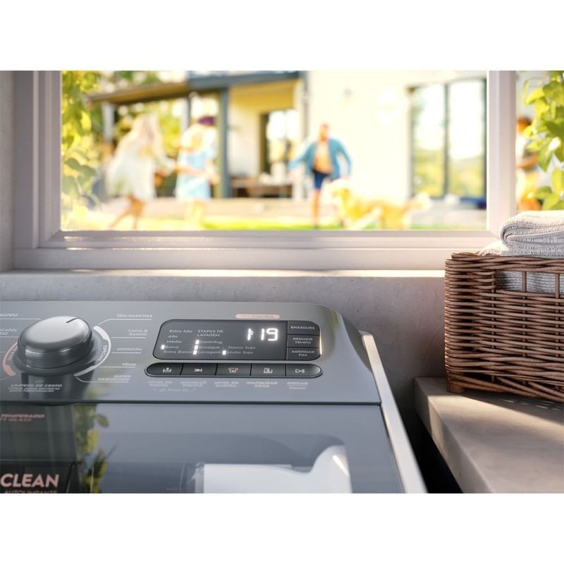 máquina de lavar electrolux 15kg premium care jet&clean 127v branco lec15