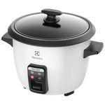 panela elétrica electrolux para arroz 7 xícaras 1,3l 500w 127v branco - rcb50