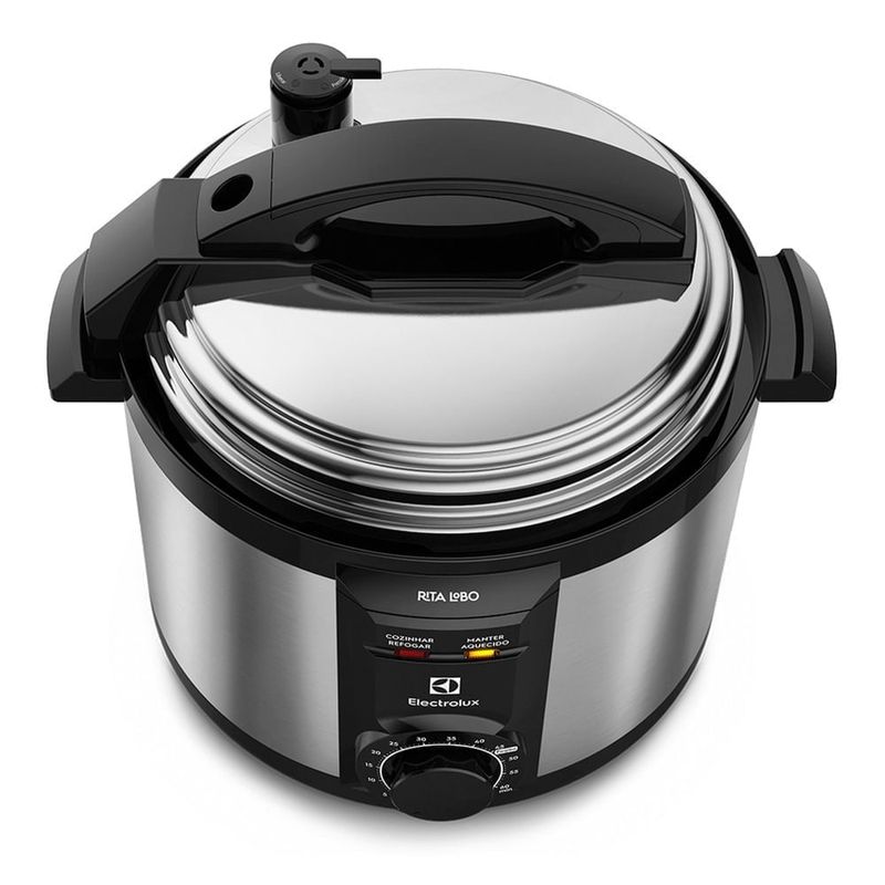 panela de pressão elétrica 5 litros electrolux 127v inox pce20