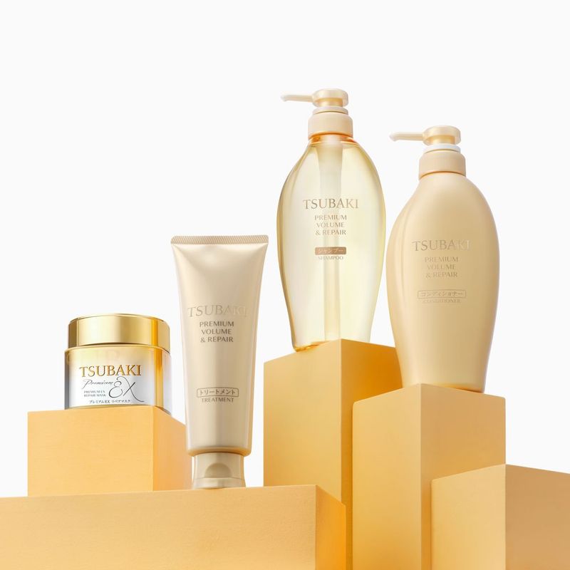 máscara capilar tsubaki premium ex repair mask 180ml