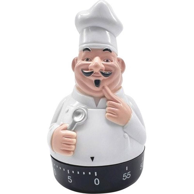 timer para cozinha etilux branco e vermelho tmer014