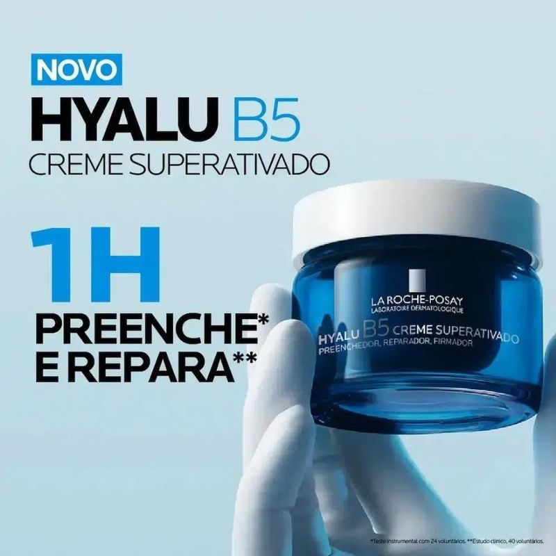 creme facial antirrugas la roche-posay hyalu b5 50g